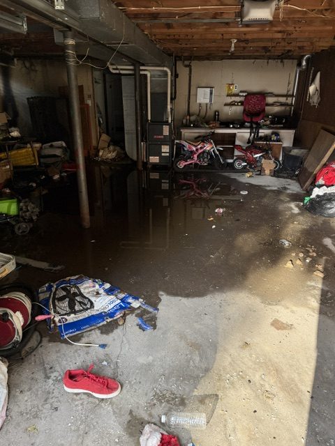 The fire at 7249, before the work &mdash; photograph 12 of 47