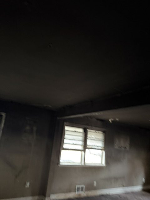 The fire at 7249, before the work &mdash; photograph 27 of 47