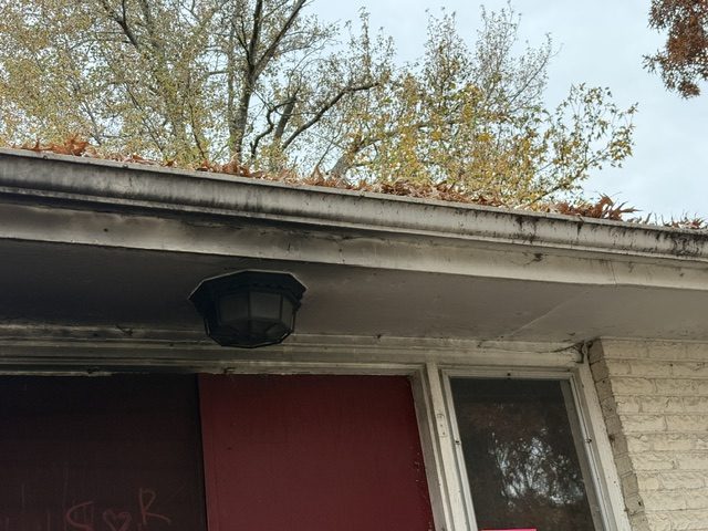 The fire at 7249, before the work &mdash; photograph 36 of 47
